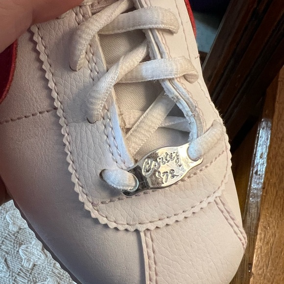 NIKE Classic 1972 Cortez Forrest Gump Sneakers White Red Blue Kids Size 4.5 Y - Picture 3 of 7